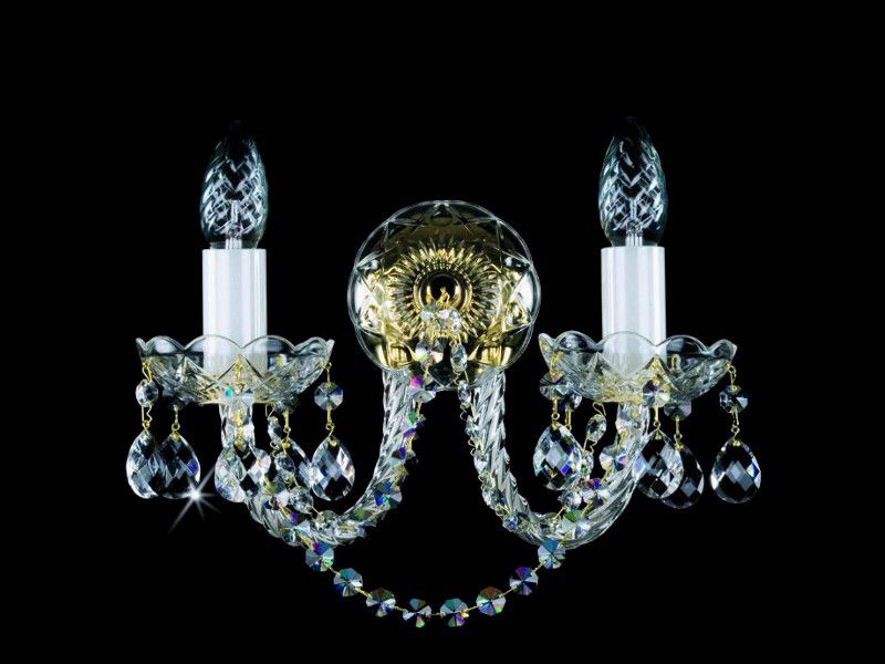 Двохріжкове бра ArtGlass