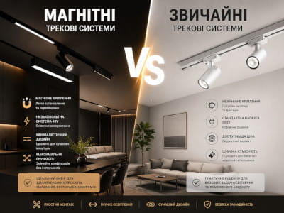 Магнитные vs обычные трековые системы