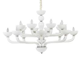 Фото Люстра свічка CASANOVA SP16 BIANCO Ideal Lux 094120, купити з доставкою на skylight.com.ua