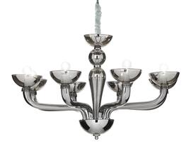 Фото Люстра свеча CASANOVA SP8 FUME Ideal Lux 095615, купить с доставкой на skylight.com.ua  