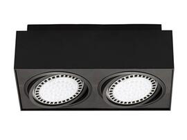 Фото точковий світильник Zuma Line BOXY CL 2 20075-BK, купити з доставкою на skylight.com.ua