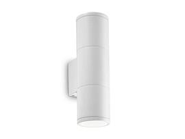 Фото Уличное бра GUN AP2 SMALL BIANCO Ideal Lux 100388, купить с доставкой на skylight.com.ua 