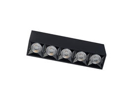 Фото світильник Nowodvorski MIDI LED 10055/10058 BLACK 20W 3000K/4000K, купити з доставкою на skylight.com.ua