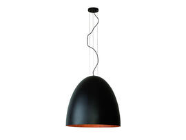 Фото подвесной светильник Nowodvorski 10321 Egg black/copper XL, купить с доставкой на skylight.com.ua