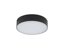 Фото потолочный светильник Nowodvorski 10407 / 10416 Lid Round Led 25W 3000K/4000K черный, купить с доставкой на skylight.com.ua