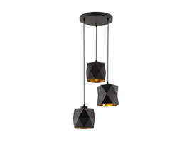 Фото люстра TK Lighting Siro Black 1045, купити з доставкою на skylight.com.ua