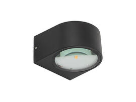 Фото уличная посветка фасада Nowodvorski 11368 Nel Черный, купить с доставкой на skylight.com.ua