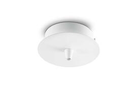 Фото Ideal Lux ROSONE METALLO 1 LUCE BIANCO 122823, купити з доставкою на skylight.com.ua