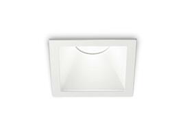 Фото Вбудований світильник GAME SQUARE WHITE WHITE Ideal Lux 192376, купити з доставкою на skylight.com.ua