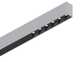 Фото Лінійний світильник FLUO ACCENT 1200 3000K ALLUMINIUM Ideal Lux 192635, купити з доставкою на skylight.com.ua