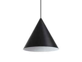 Фото Подвесной светильник Ideal Lux A-Line SP1 D30 Nero 232744, купить с доставкой на skylight.com.ua 