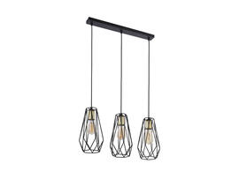 Фото люстра TK Lighting Lugo Black 2549, купить с доставкой на skylight.com.ua