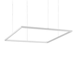 Фото Светодиодная люстра ORACLE SLIM SQ 90cm WH Ideal Lux 259192, купить с доставкой на skylight.com.ua 