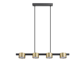 Фото подвесной светильник Goldlux 327338 Mirella черный, купить с доставкой на skylight.com.ua