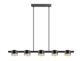 Фото подвесной светильник Goldlux 328076 Mirella черный, купить с доставкой на skylight.com.ua