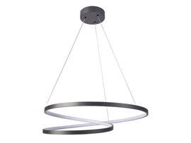 Фото светодиодная люстра Goldlux 328175 Zefira черный, купить с доставкой на skylight.com.ua