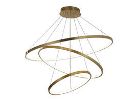 Фото светодиодная люстра Goldlux 330031 Lea золото, купить с доставкой на skylight.com.ua