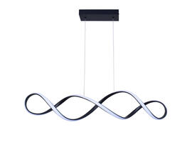 Фото светодиодная люстра Goldlux 331052 Infinito черный, купить с доставкой на skylight.com.ua