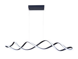 Фото светодиодная люстра Goldlux 331069 Infinito черный, купить с доставкой на skylight.com.ua