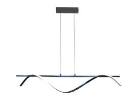 Фото светодиодная люстра Goldlux 331076 Rumba никель/хром, купить с доставкой на skylight.com.ua