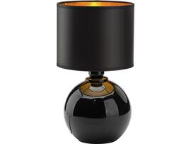 Фото Настільна лампа TK Lighting PALLA SMALL BLACK/GOLD 5068, купити з доставкою на skylight.com.ua