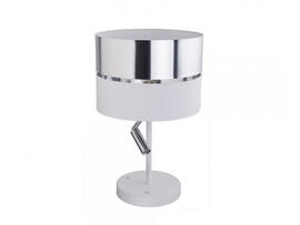 Фото настольная лампа TK Lighting 5471 Hilton silver, купить с доставкой на skylight.com.ua
