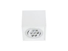 Фото точковий світильник Nowodvorski Box LED white 7w 6422, купити з доставкою на skylight.com.ua