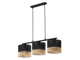 Фото Люстра TK Lighting PAGLIA-3 BLACK 6456, купити з доставкою на skylight.com.ua