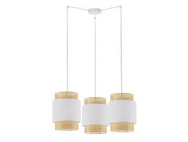 Фото Люстра TK Lighting BOHO-3 WHITE 6537, купити з доставкою на skylight.com.ua