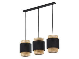 Фото Люстра TK Lighting BOHO-3 BLACK 6541, купити з доставкою на skylight.com.ua