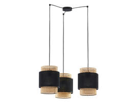 Фото Люстра TK Lighting BOHO-3 BLACK 6549, купити з доставкою на skylight.com.ua