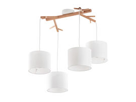 Фото підвісний світильник TK Lighting 6554 Albero white , купити з доставкою на skylight.com.ua