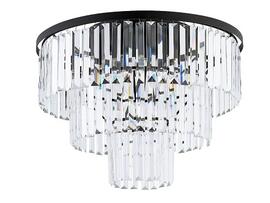  Фото люстра Nowodvorski 7627 CRISTAL BLACK M, купить с доставкой на skylight.com.ua