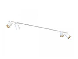 Фото  стельовий світильник Nowodvorski MONO SURFACE IV WHITE/GOLD PL 7686, купить с доставкой на skylight.com.ua