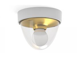 Фото вуличне освітлення Nowodvorski NOOK WHITE/GOLD SENSOR PL 7968, купити з доставкою на skylight.com.ua