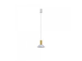 Фото подвесной светильник Nowodvorski HERMANOS C WHITE/SOLID BRASS PL 8037 , купить с доставкой на skylight.com.ua