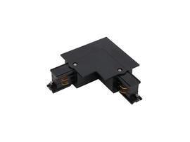 Фото  з'єднувач Nowodvorski CTLS Recessed Power L connector, left ( L-L) Black 8683  , купити з доставкою на skylight.com.ua