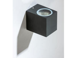 Фото настенный светильник Azzardo Rimini 1 Square темно серый AZ4311, купить с доставкой на skylight.com.ua