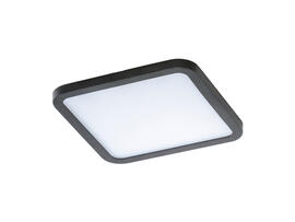 Фото Точковий світильник Azzardo AZ4377 Slim Square 15 IP44 BK, 12 Вт, 1000 лм, 4000K, купити з доставкою на skylight.com.ua