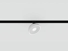 Фото трековий поворотний світильник LiGHT HUB DISK S LH-DISK-9W-WH, купити з доставкою на skylight.com.ua