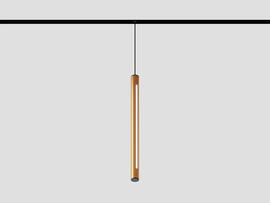 Фото подвесной трековый светильник LiGHT HUB LH25-TUBE-SL-CU SIDELIGHT медь, купить с доставкой на skylight.com.ua