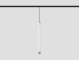 Фото подвесной трековый светильник LiGHT HUB LH25-TUBE-SL-WH SIDELIGHT белый, купить с доставкой на skylight.com.ua