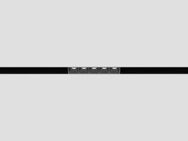 Фото трековий точковий світильник LiGHT HUB LH35-DOTS-5-BK DOTS 5 чорний, купити з доставкою на skylight.com.ua
