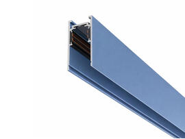 Фото накладной магнитный трек Lumineka LM-NTRAC-3-PB 3м RAL Pigeon Blue, купить с доставкой на skylight.com.ua