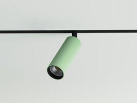 Фото трековый магнитный светильник Lumineka LM-TB-34-MF TUBE 34mm, 8W 640Lm RAL Mint Foam, купить с доставкой на skylight.com.ua
