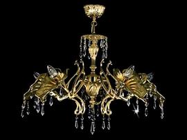 Фото люстра лита ріжкова ArtGlass Ruth V, купити з доставкою на skylight.com.ua