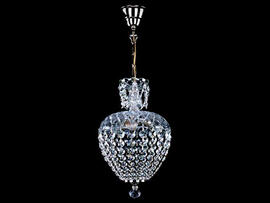 Фото хрустальная люстра-подвес ArtGlass Vivien II chain (сеть), купить с доставкой на skylight.com.ua