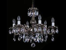 Фото люстра кришталева ріжкова ArtGlass CR 0011/06/20, купити з доставкою на skylight.com.ua