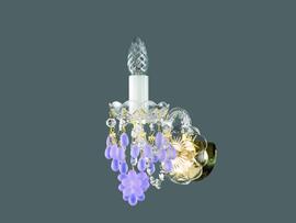 Фото бра хрустальное рожковое ArtGlass Constancie I violet, купить с доставкой на skylight.com.ua