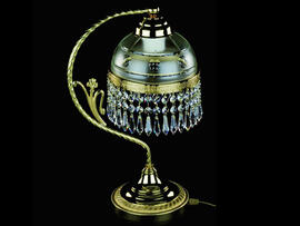 Фото настольная лампа хрустальная ArtGlass Scarlett, купить с доставкой на skylight.com.ua